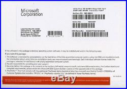 Microsoft Windows 10 Professional 64 Bit OEM DVD