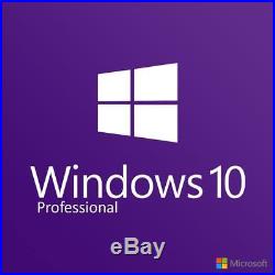 Microsoft Windows 10 Professional 64 Bit OEM DVD Full Official Microsoft Product
