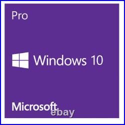 Microsoft Windows 10 Professional 64bit English OEI DVD Operating Software