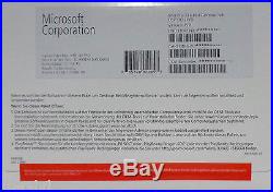 Microsoft Windows 10 Professional Dauerhafte VollversionSB 64bit DVD/CD DEUTSCH