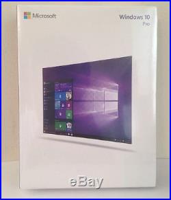 Microsoft Windows 10 Professional, SKU FQC-08788, Sealed Box, 32-bit, 64-bit, USB 3