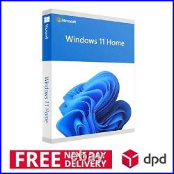 Microsoft Windows 11 Home 64 bit English OEI DVD Operating Software
