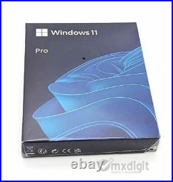 Microsoft Windows 11 Pro, Product Key in Box Full Version 1-PC Factory Sealed