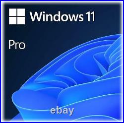 Microsoft Windows 11 Professional 64-Bit DVD (OEM) DVD Disc 1GHz CPU required