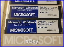 Microsoft Windows 1.0 OS Vintage Software 5.25 Floppy Disk Operating Environment
