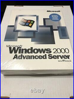 Microsoft Windows 2000 Advanced Server Includes 25 Client Access Licenses