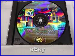 Microsoft Windows 2000 Professional Commemorative Edition OS Employees Only RARE