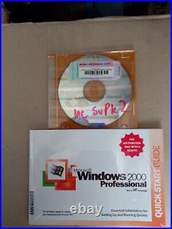 Microsoft Windows 2000 Professional Software Operating System