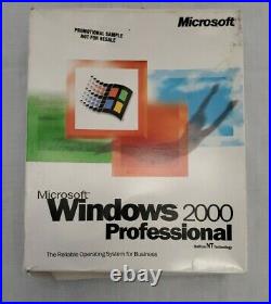 Microsoft Windows 2000 Professional Upgrade Retail B23-00081