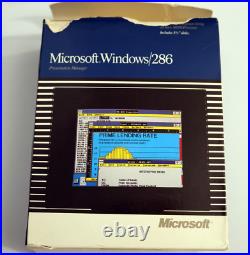 Microsoft Windows 286 Vrs 2.10 Software Package