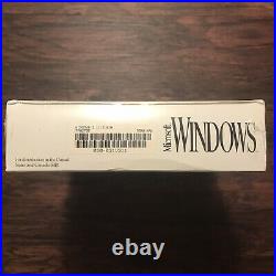 Microsoft Windows 3.1 Operating System 3.5 Floppy Big Box Brand New & Sealed