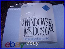 Microsoft Windows 3.1 and MS-DOS 6.21 New Old Stock QB-MESAA-SA