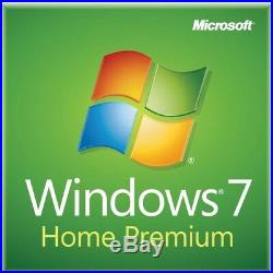 Microsoft Windows 7 Home Premium 64 Bit Sealed package