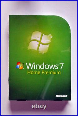Microsoft Windows 7 Home Premium Brand New & Sealed 100% Genuine
