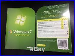 Microsoft Windows 7 Home Premium, Retail, Vollversion, Deutsch mit MwSt Rechnung