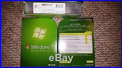 Microsoft Windows 7 Home Premium, SKU GFC-00019, Sealed Retail Box, 32-bit, 64-bit