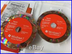 Microsoft Windows 7 Home Premium Upgrade Family Pack 3 PCs 32 & 64 Bit DVD NEW