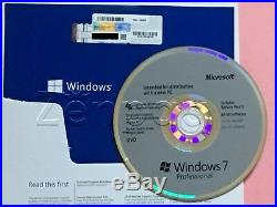 Microsoft Windows 7 PRO PROFESSIONAL SP1 64Bit OEM FULL VERSION & Laptop