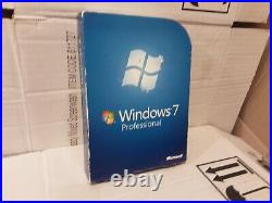 Microsoft Windows 7 Professional 32 and 64bit DVD