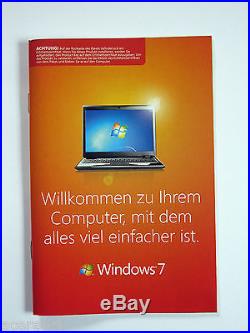 Microsoft Windows 7 Professional Dauerhafte Vollversion mit 64-Bit DVD DEUTSCH