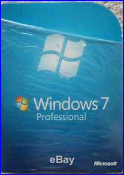 Microsoft Windows 7 Professional Full 32 & 64 bit RETAIL DVD with License Key