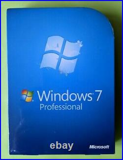 Microsoft Windows 7 Professional Full Edition (PC) Boxed 32 & 64bit Sealed