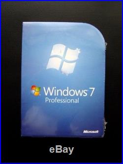 Microsoft Windows 7 Professional PRO Genuine UK Retail DVD withSP1 FQC-00133 (NEW)