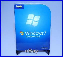 Microsoft Windows 7 Professional Pro Upgrade FQC-00130 new sealed GENUINE