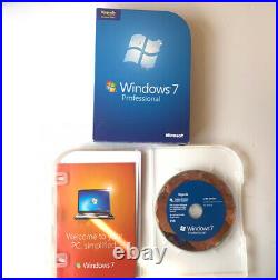 Microsoft Windows 7 Professional Upgrade 32 & 64 Bit License WithDVD English