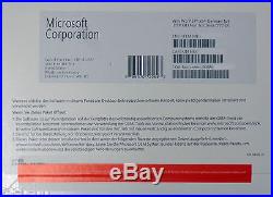 Microsoft Windows 7 Professional Vollversion(SB) mit DVD/CD+Key 64bit DEUTSCH