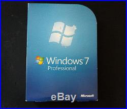 Microsoft Windows 7 Professional fqc-00129 retail box 100% Genuine