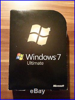 Microsoft Windows 7 ULTIMATE 32 / 64bit Vollversion deutsch Retailbox GLC-00205