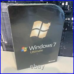 Microsoft Windows 7 Ultimate 32 64-Bit DVDs for Dell HP New Sealed 100% Genuine