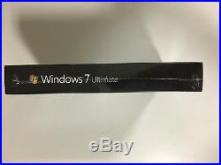 Microsoft Windows 7 Ultimate 32/64 bit Sealed Retail Box FQC-00225 Italian DVD