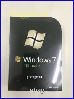Microsoft Windows 7 Ultimate 32 AND 64 bit Retail Full Version DVDs