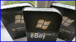 Microsoft Windows 7 Ultimate 64 & 32 discs (FULL INSTALL)