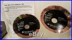 Microsoft Windows 7 Ultimate 64 & 32 discs (UPGRADE)