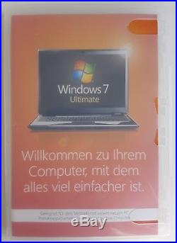 Microsoft Windows 7 Ultimate 64 Bit System Builder Vollversion Deutsch
