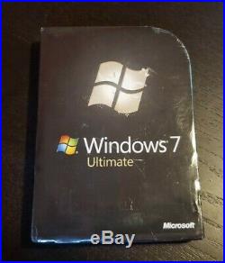 Microsoft Windows 7 Ultimate FULL VERSION GLC-00182 NEW SEALED