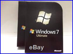 Microsoft Windows 7 Ultimate Retail Box With Genuine Product Key
