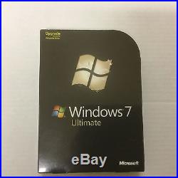 Microsoft Windows 7 Ultimate UPGRADE UK 32/64-bit DVD Origin Ireland GLC-00183