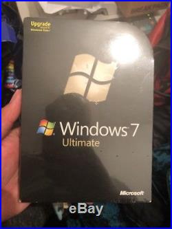 Microsoft Windows 7 Ultimate UPGRADE UK Retail 32/64-bit DVD GLC-00183 English