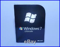 Microsoft Windows 7 Ultimate Ult FULL VERSION SP1 GLC-00182 new sealed GENUINE