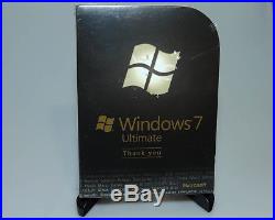 Microsoft Windows 7 Ultimate Ult GLC-01464 genuine complete SEALED