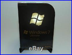 Microsoft Windows 7 Ultimate Ult GLC-01464 genuine complete SEALED new
