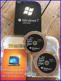 Microsoft Windows 7 Ultimate upgrade, Deutsch mit MwSt Rechnung
