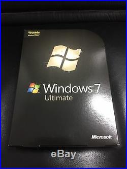 Microsoft Windows 7 Ultimate upgrade, Englisch mit MwSt Rechnung
