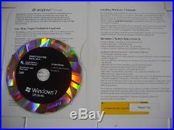 Microsoft Windows 7 Ultimate x64 64 bit DVD Full English Version =BRAND NEW=