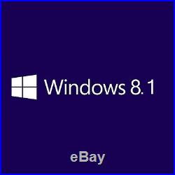 Microsoft Windows 8.1 64-Bit Operating System