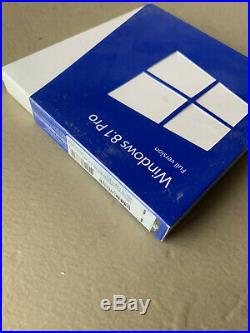 Microsoft Windows 8.1 Pro Full FQC-06913 Sealed Retail Package 32 and 64 bit